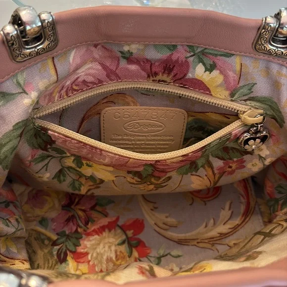 BRIGHTON Jodi Bag - pink Leather/REVERSIBLE